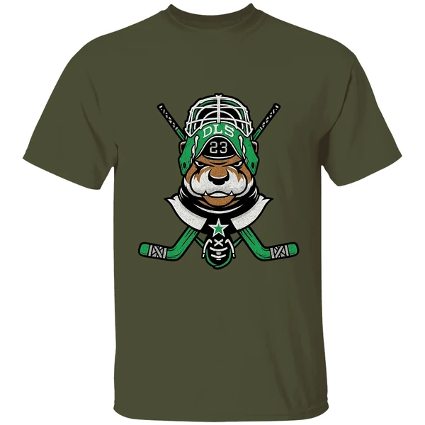 Otter Jake Oettinger Dallas Stars Nhl Stanley Cup Playoffs 2025 Shirt - Image 3
