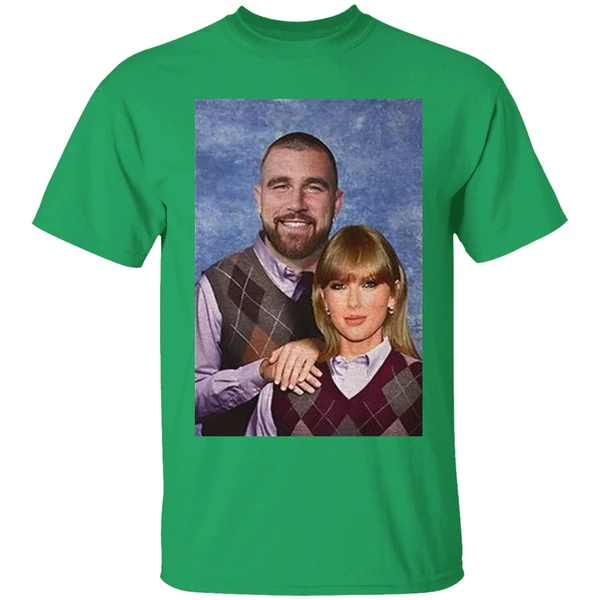 Our Fav Couple T Swift And T Kelce Step Bros Shirt - Image 2