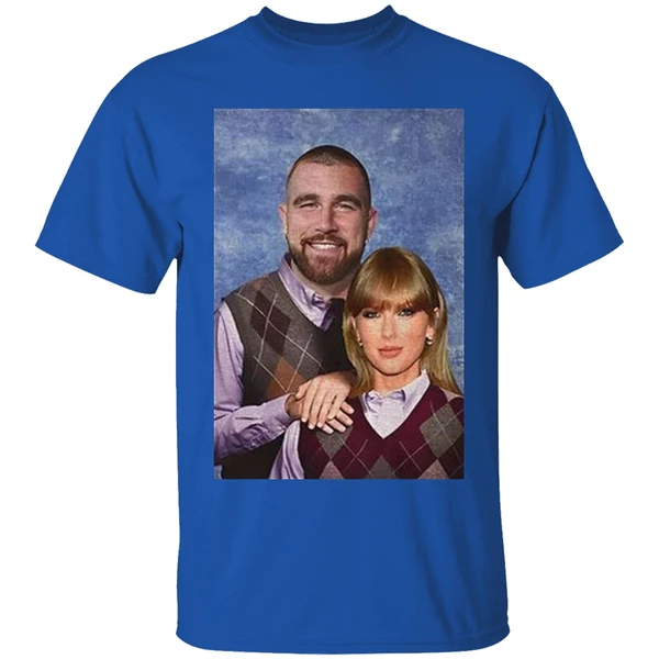 Our Fav Couple T Swift And T Kelce Step Bros Shirt - Image 8