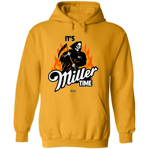 Padres Mason Miller Its Miller Time Grim Reaper Hoodie