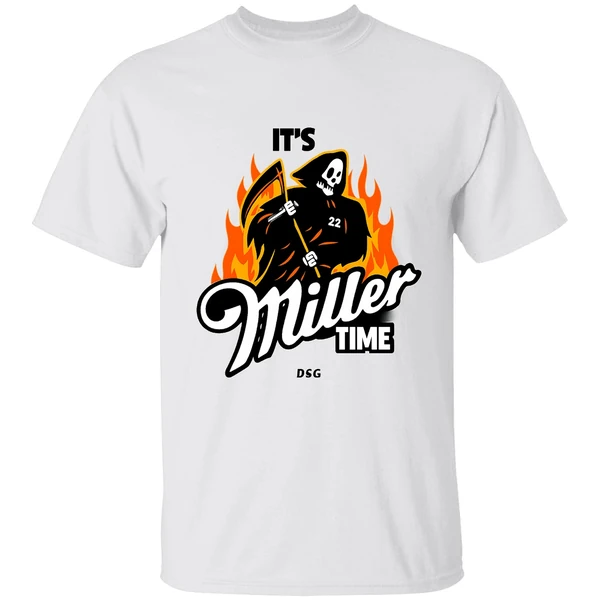Padres Mason Miller Its Miller Time Grim Reaper Shirt