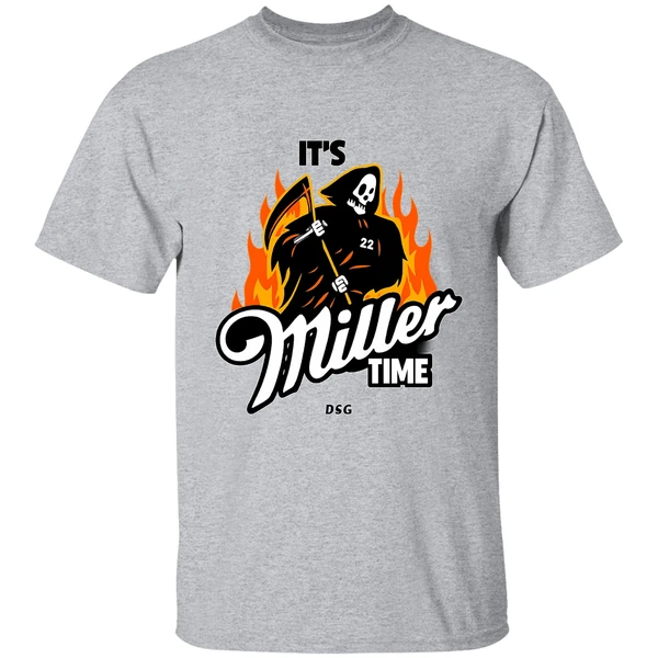 Padres Mason Miller Its Miller Time Grim Reaper Shirt - Image 6