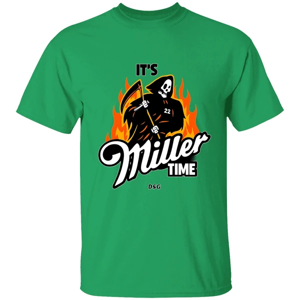 Padres Mason Miller Its Miller Time Grim Reaper Shirt - Image 8