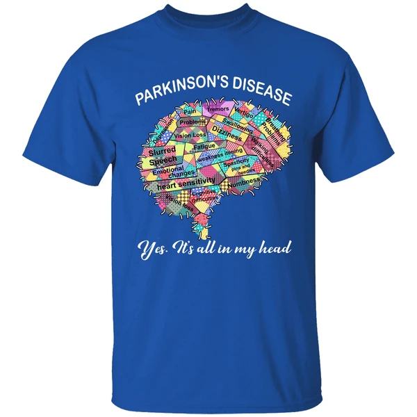 Parkinsons Disease Yes Its All In My Head Shirt - Image 7