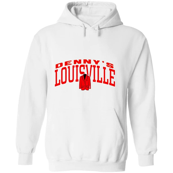 Pat Kelsey Wearing Dennys Louisville Hoodie - Image 8