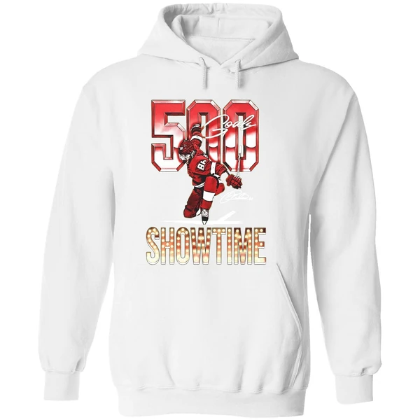 Patrick Kane Detroit 500 Goals Showtime Hoodie - Image 8