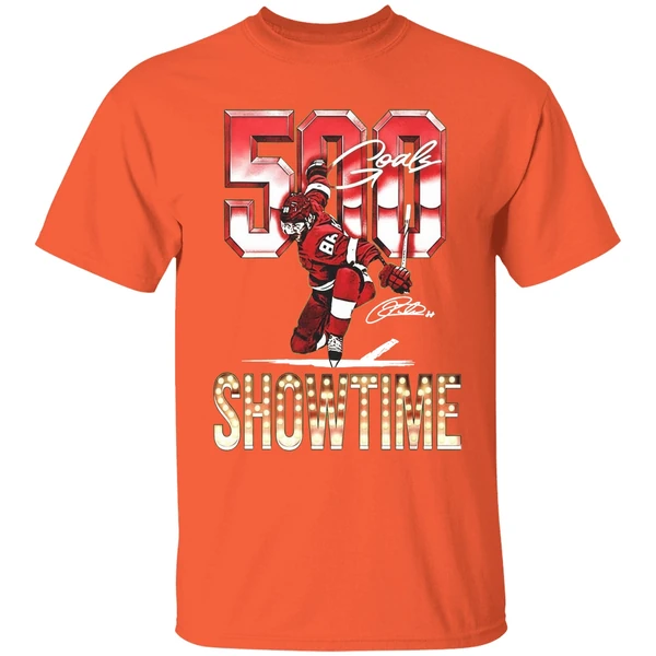 Patrick Kane Detroit 500 Goals Showtime Shirt - Image 6