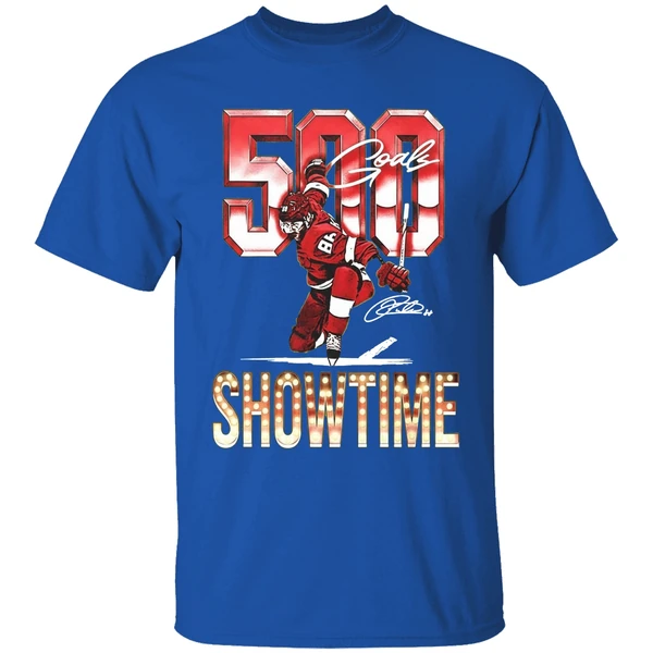 Patrick Kane Detroit 500 Goals Showtime Shirt - Image 8