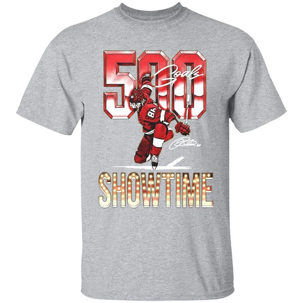 Patrick Kane Detroit 500 Goals Showtime Shirt - Image 9