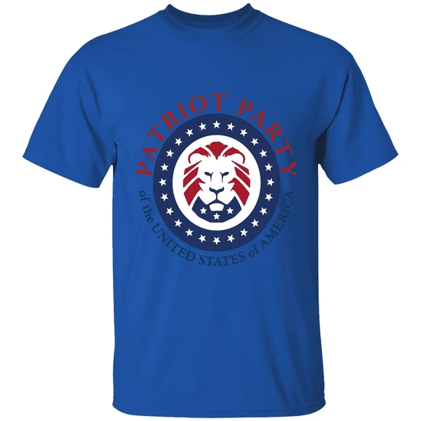 patriot party of the united states of america shirt royalblue