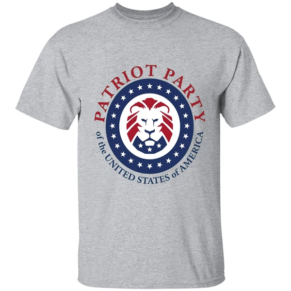 patriot party of the united states of america shirt sportgrey