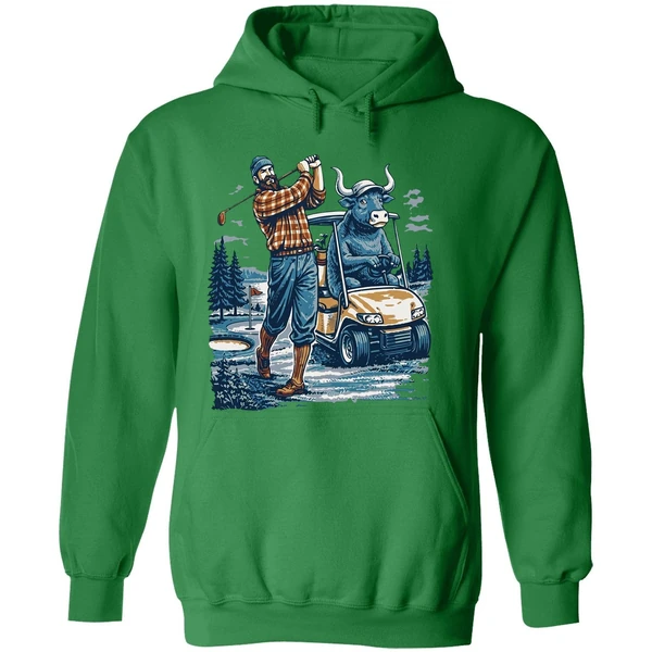 Paul Babe Golfing Minnesota Hoodie - Image 2