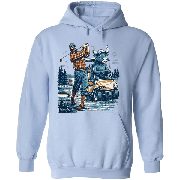 Paul Babe Golfing Minnesota Hoodie - Image 4