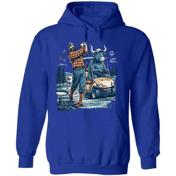 Paul Babe Golfing Minnesota Hoodie - Image 7