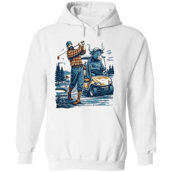 Paul Babe Golfing Minnesota Hoodie - Image 8