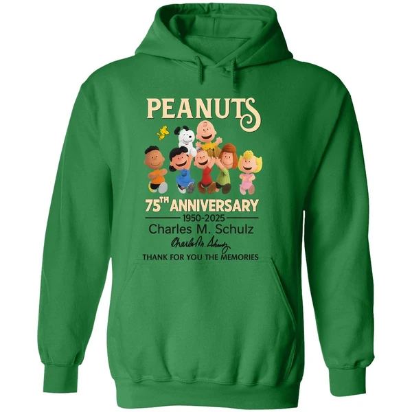 Peanuts 75th Anniversary 1950 2025 Hoodie - Image 2
