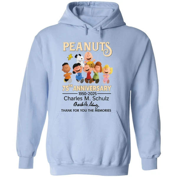 Peanuts 75th Anniversary 1950 2025 Hoodie - Image 4
