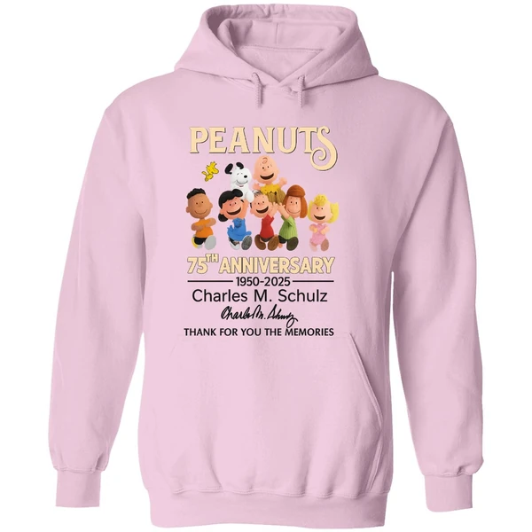 Peanuts 75th Anniversary 1950 2025 Hoodie - Image 5