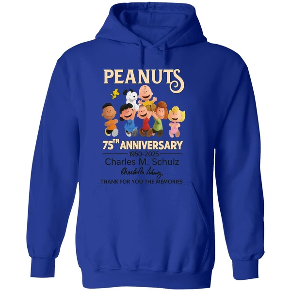 Peanuts 75th Anniversary 1950 2025 Hoodie - Image 7