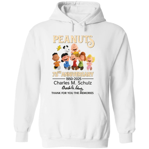 Peanuts 75th Anniversary 1950 2025 Hoodie - Image 8