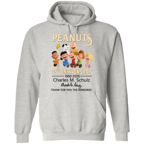 Peanuts 75th Anniversary 1950 2025 Hoodie - Image 9