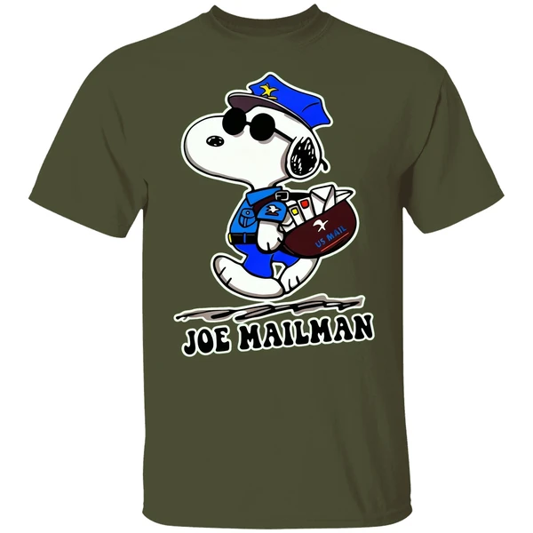 Peanuts Snoopy As Joe Mailman Shirt - Image 3