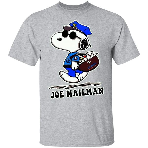 Peanuts Snoopy As Joe Mailman Shirt - Image 8