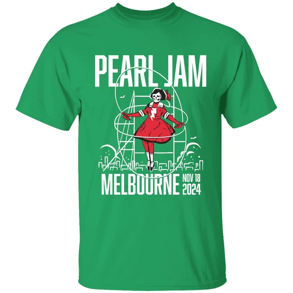 Pearl Jam Melbourne Australia Pop Up Shop Night Shirt - Image 2