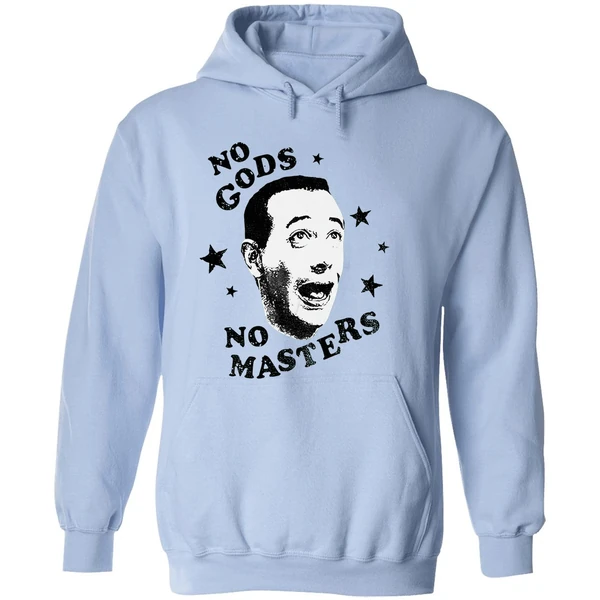 Pee Wee Herman No Gods No Masters Hoodie - Image 4