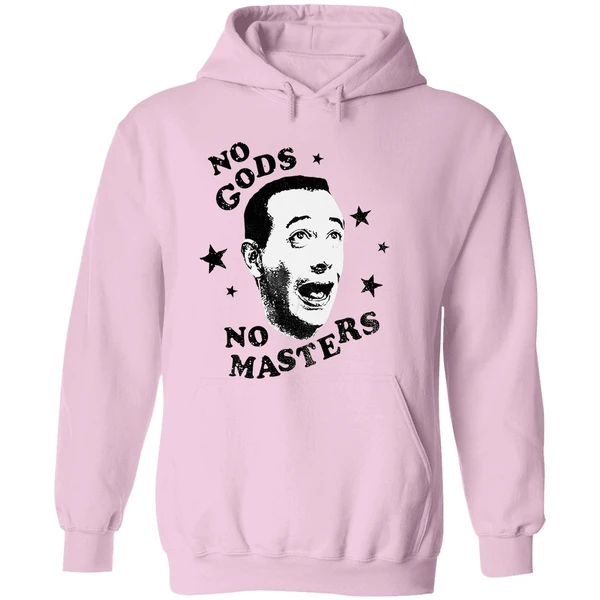 Pee Wee Herman No Gods No Masters Hoodie - Image 5