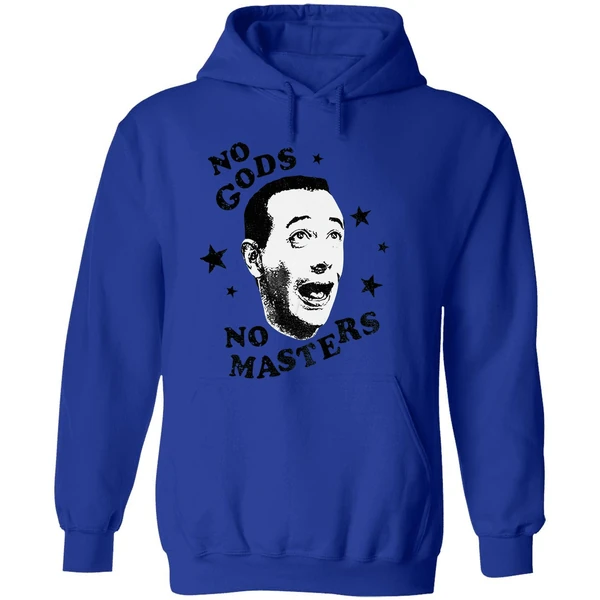 Pee Wee Herman No Gods No Masters Hoodie - Image 7
