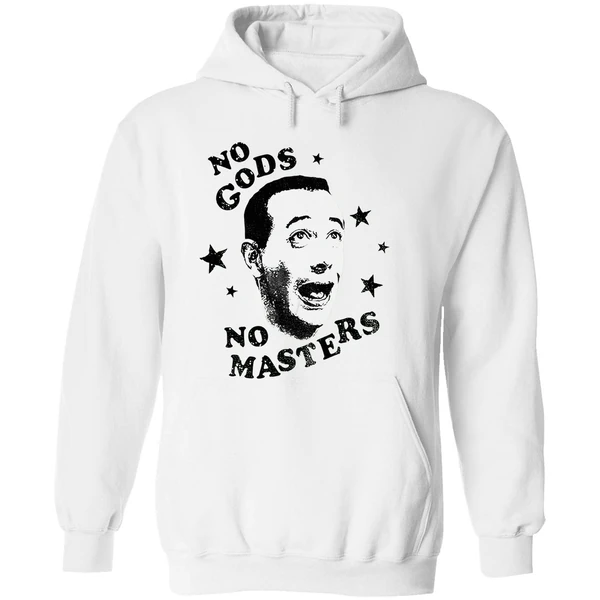 Pee Wee Herman No Gods No Masters Hoodie - Image 8