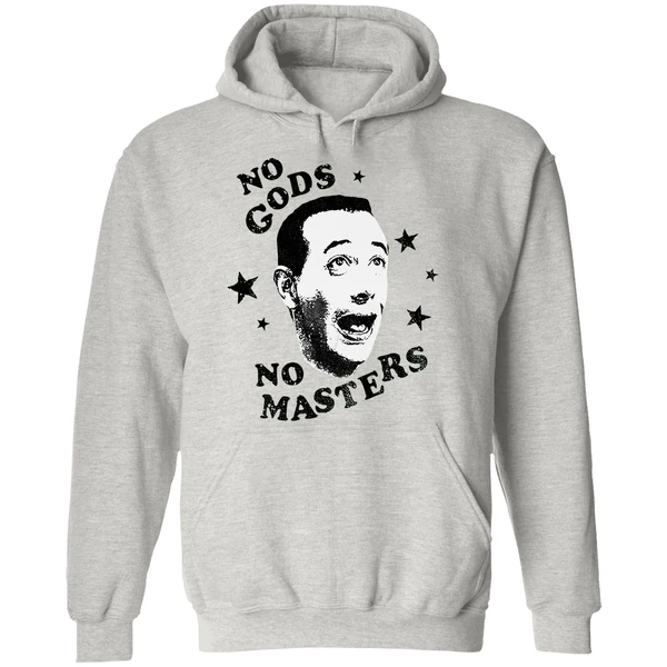Pee Wee Herman No Gods No Masters Hoodie - Image 9