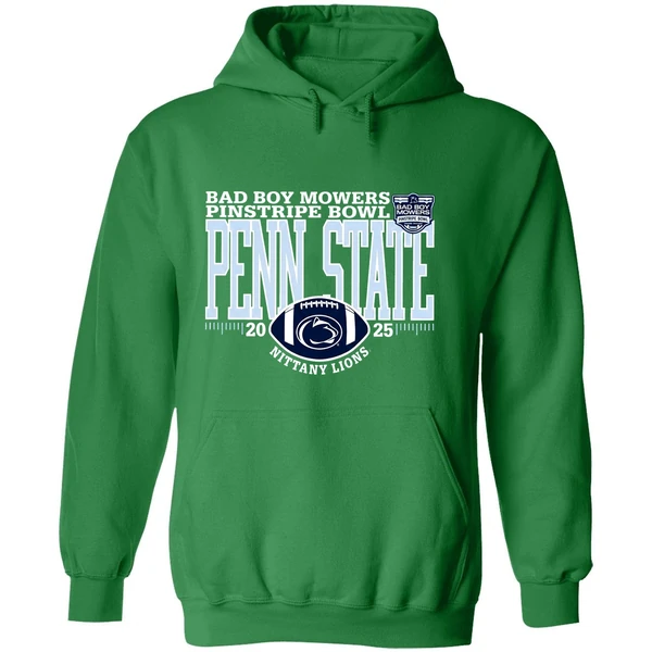 Penn State Nittany Lions 2025 Bad Boy Mowers Pinstripe Bowl Hoodie - Image 2
