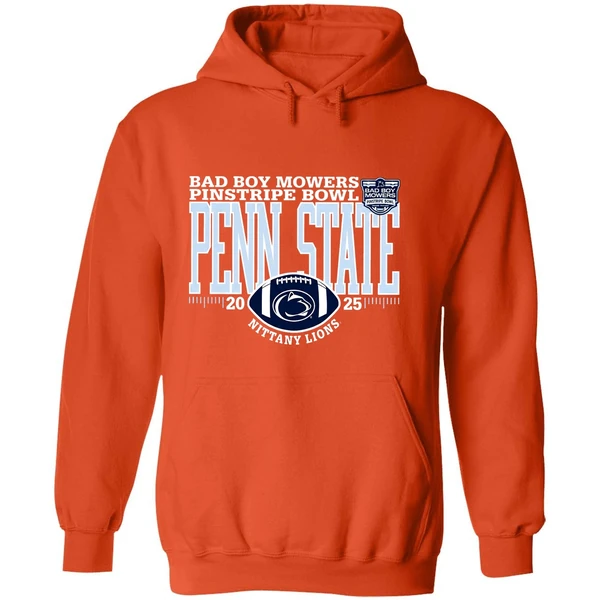 Penn State Nittany Lions 2025 Bad Boy Mowers Pinstripe Bowl Hoodie - Image 6