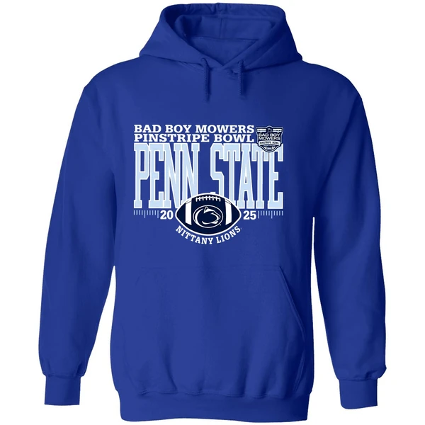 Penn State Nittany Lions 2025 Bad Boy Mowers Pinstripe Bowl Hoodie - Image 7