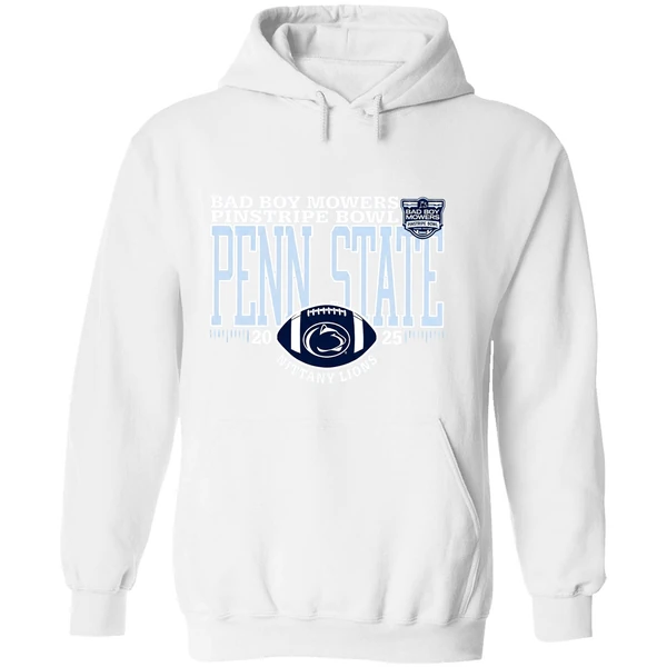 Penn State Nittany Lions 2025 Bad Boy Mowers Pinstripe Bowl Hoodie - Image 8