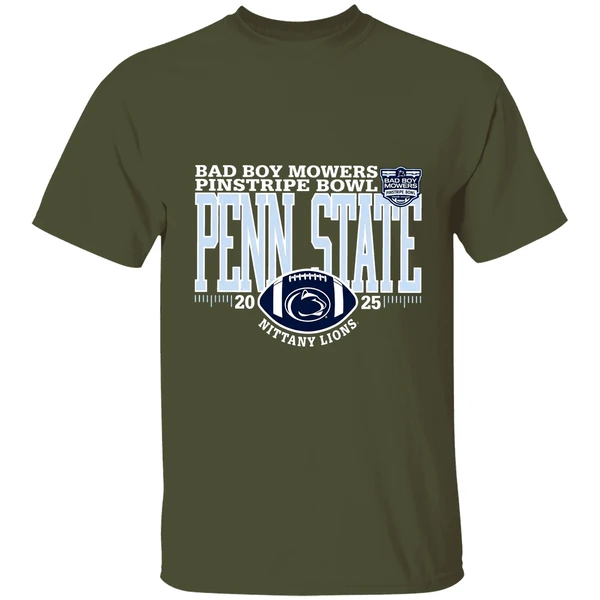 Penn State Nittany Lions 2025 Bad Boy Mowers Pinstripe Bowl Shirt - Image 4
