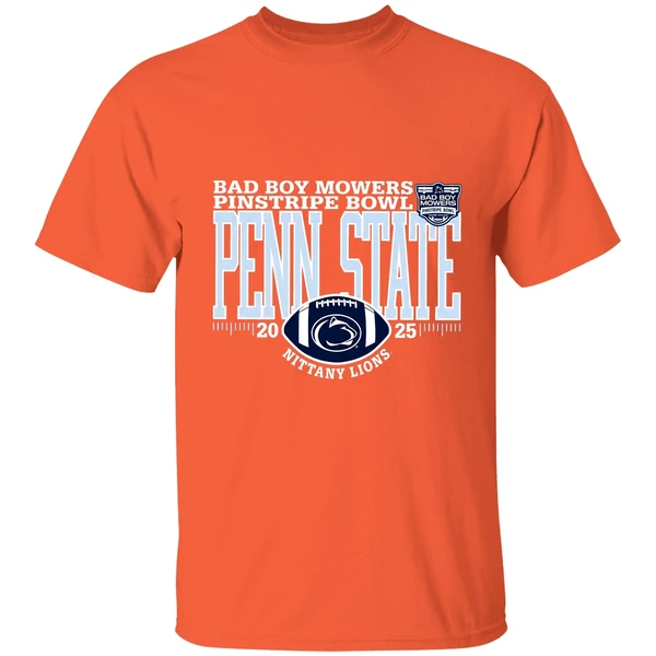 Penn State Nittany Lions 2025 Bad Boy Mowers Pinstripe Bowl Shirt - Image 6