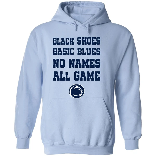 Penn State Nittany Lions Black Shoes Basic Blues No Names All Game Hoodie - Image 4