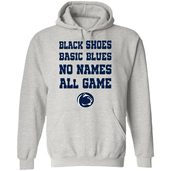 Penn State Nittany Lions Black Shoes Basic Blues No Names All Game Hoodie - Image 9