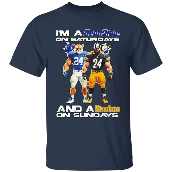 penn-state-nittany-lions-on-saturdays-pittsburgh-steelers-on-sundays-shirt-navy