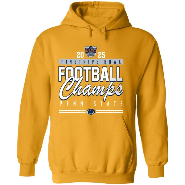 Penn State Nittany Lions Pinstripe Bowl Champions 2025 Hoodie