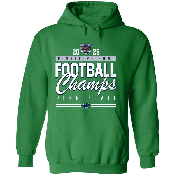 Penn State Nittany Lions Pinstripe Bowl Champions 2025 Hoodie - Image 2