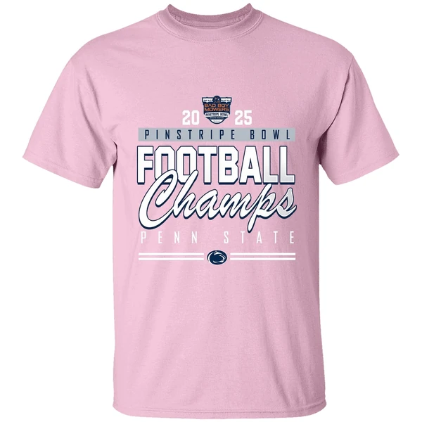 Penn State Nittany Lions Pinstripe Bowl Champions 2025 Shirt - Image 3