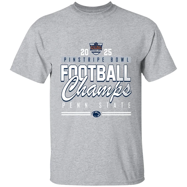 Penn State Nittany Lions Pinstripe Bowl Champions 2025 Shirt - Image 9