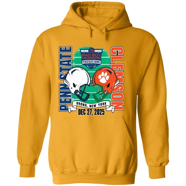 Penn State Nittany Lions Vs Clemson Tigers Bad Boy Mowers 2025 Hoodie