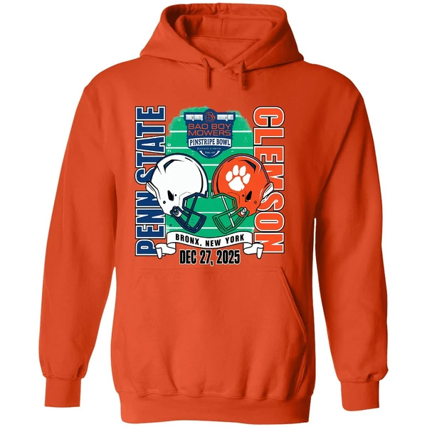 Penn State Nittany Lions Vs Clemson Tigers Bad Boy Mowers 2025 Hoodie - Image 6