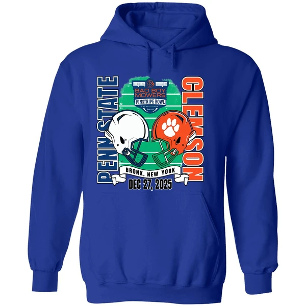 Penn State Nittany Lions Vs Clemson Tigers Bad Boy Mowers 2025 Hoodie - Image 7