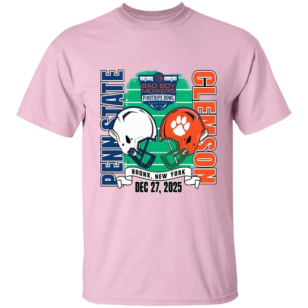 Penn State Nittany Lions Vs Clemson Tigers Bad Boy Mowers 2025 Shirt - Image 2